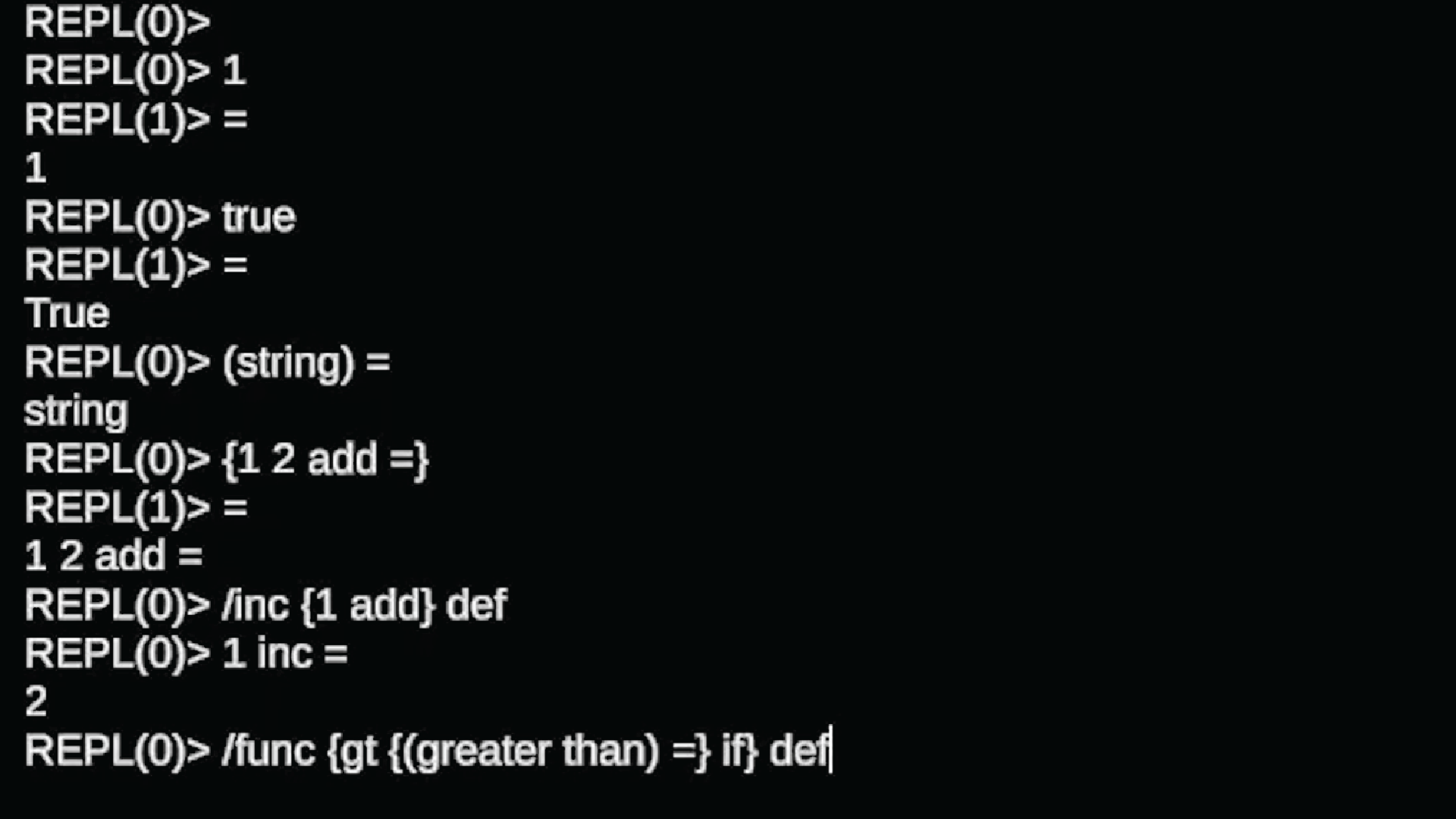 PostScript Interpeter Screenshot